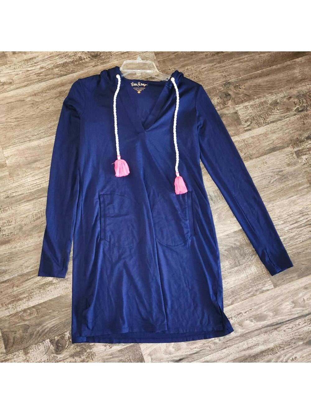 Lilly Pulitzer Tassel Hooded Dress